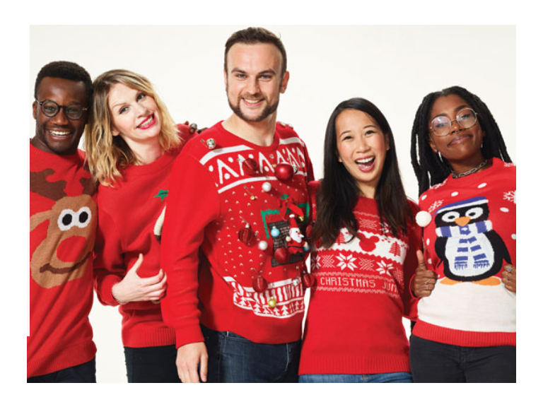 Kids light up xmas on sale jumpers